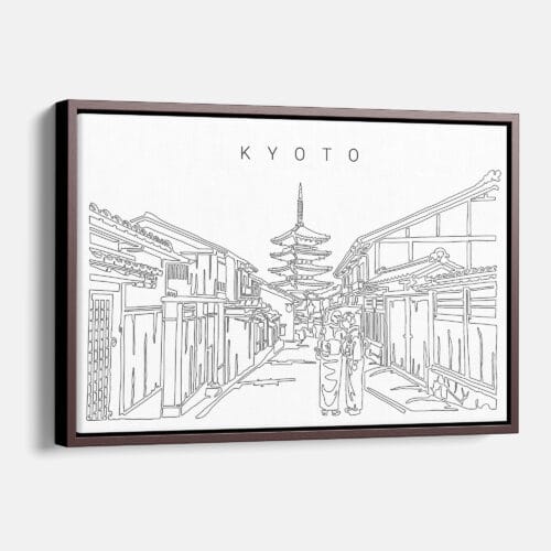 Kyoto Japan Canvas Print