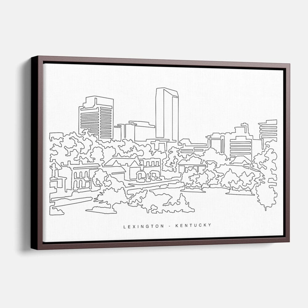 Framed Lexington Canvas Print - Main - Light