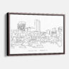 Framed Lexington Canvas Print - Main - Light