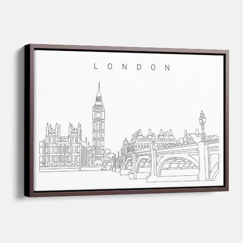 London Skyline Canvas Print