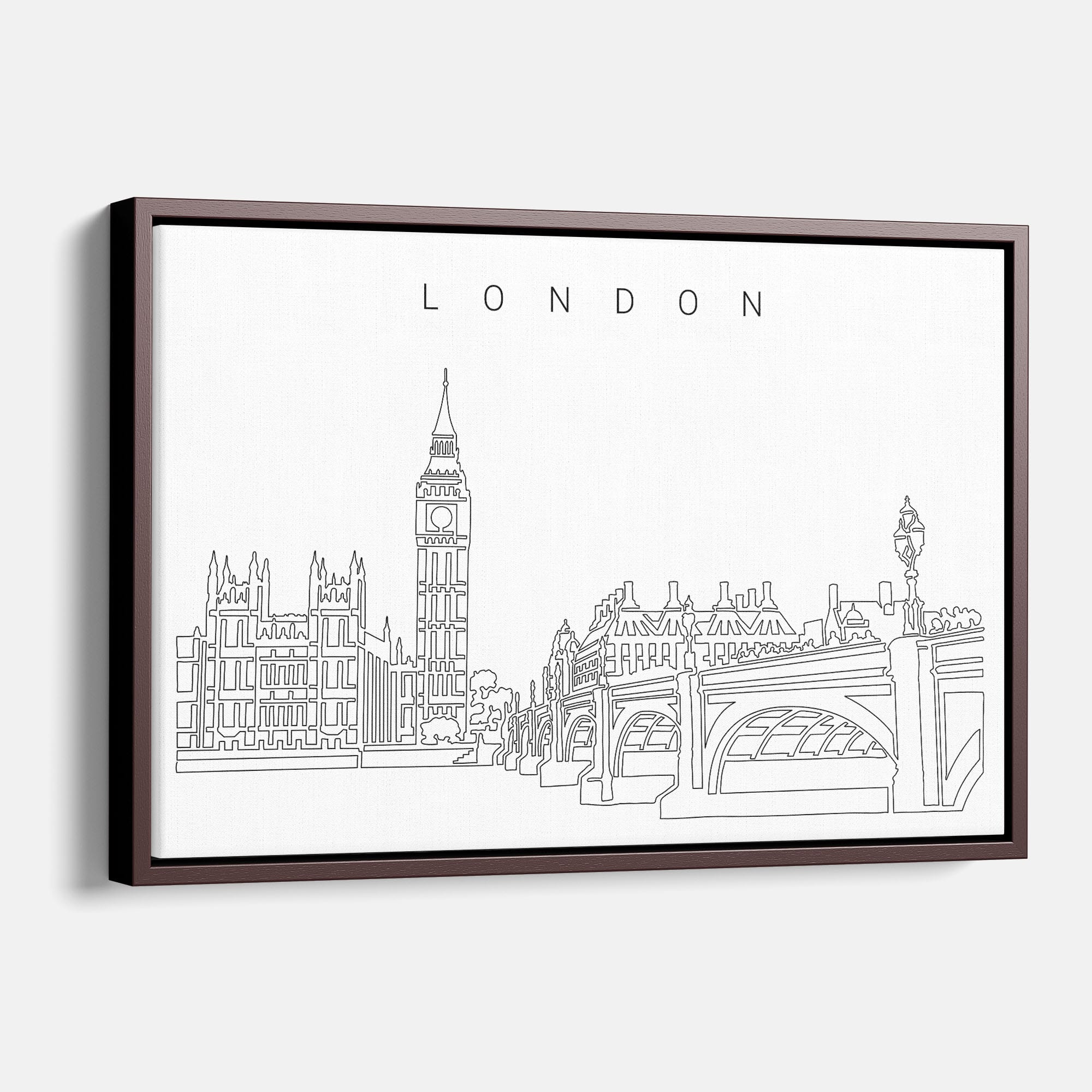 London Skyline Canvas Print