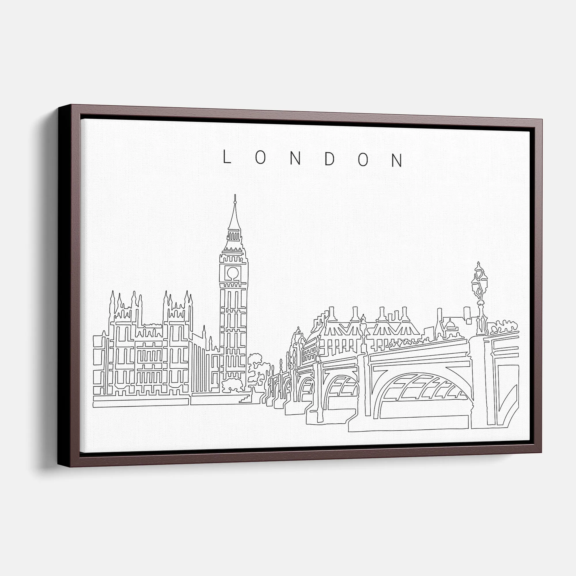 London Skyline Canvas Print