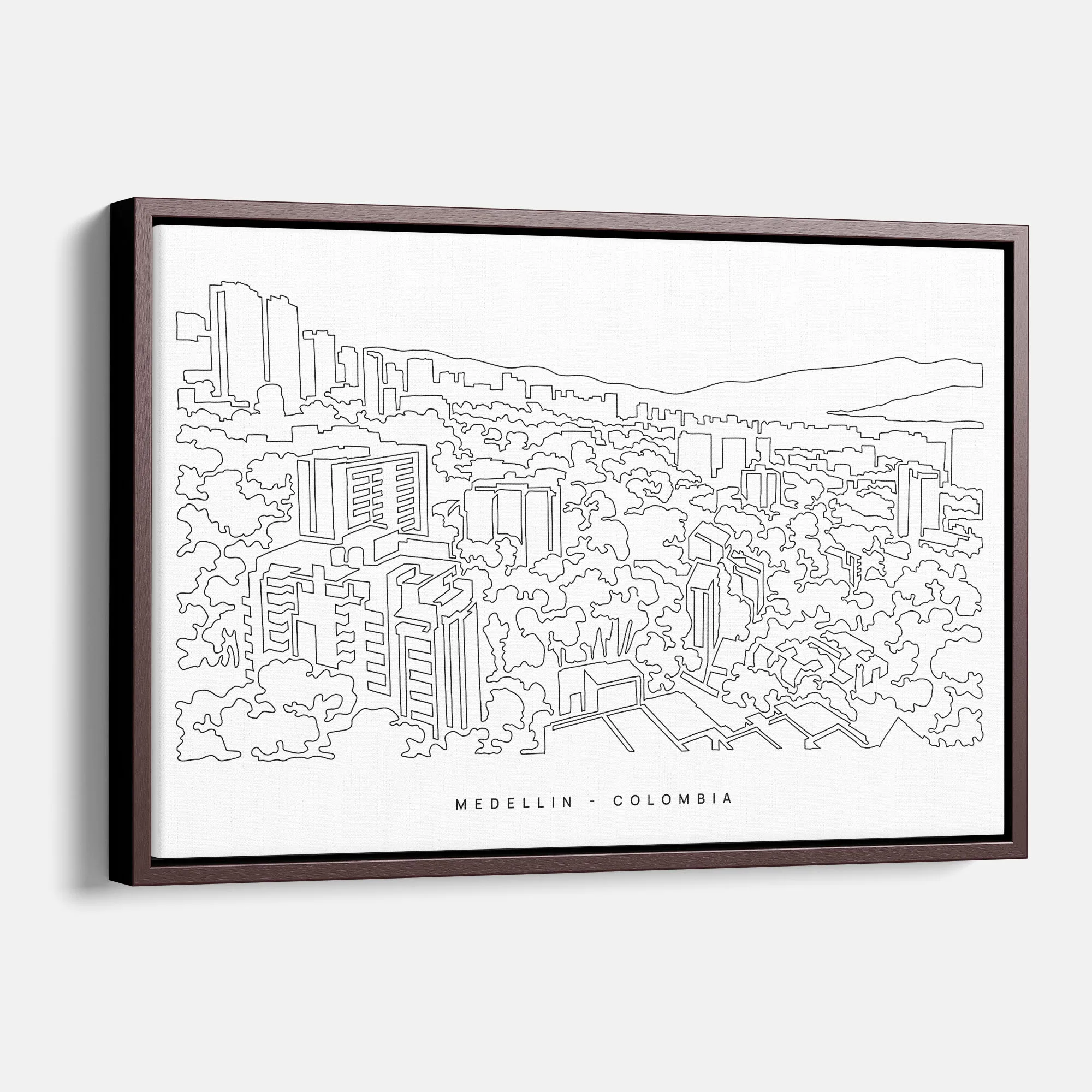 Medellin Colombia Canvas Print