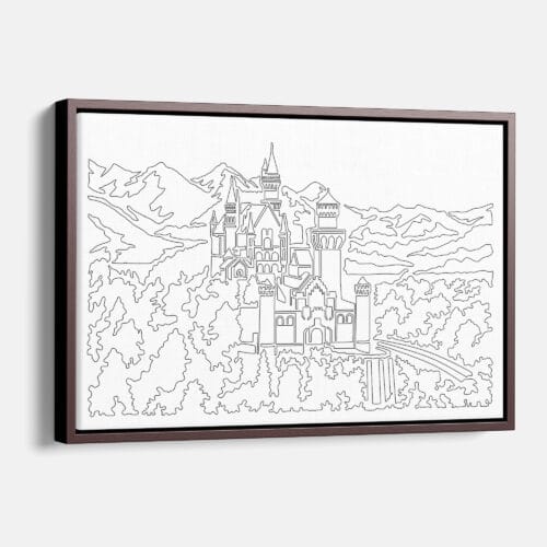 Neuschwanstein Castle Canvas Print