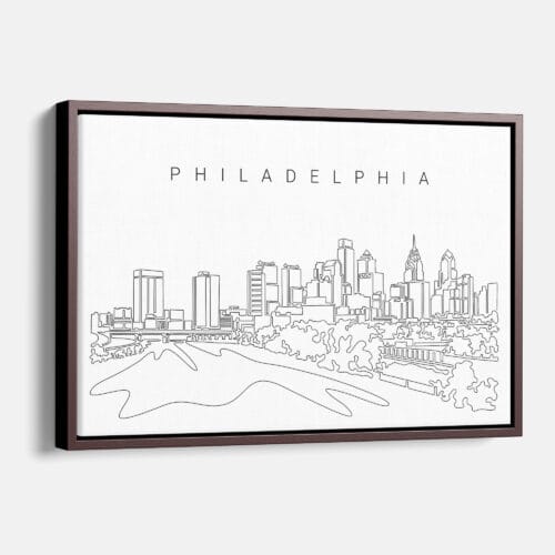 Philadelphia Skyline Canvas Print