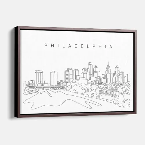 Philadelphia Skyline Canvas Print