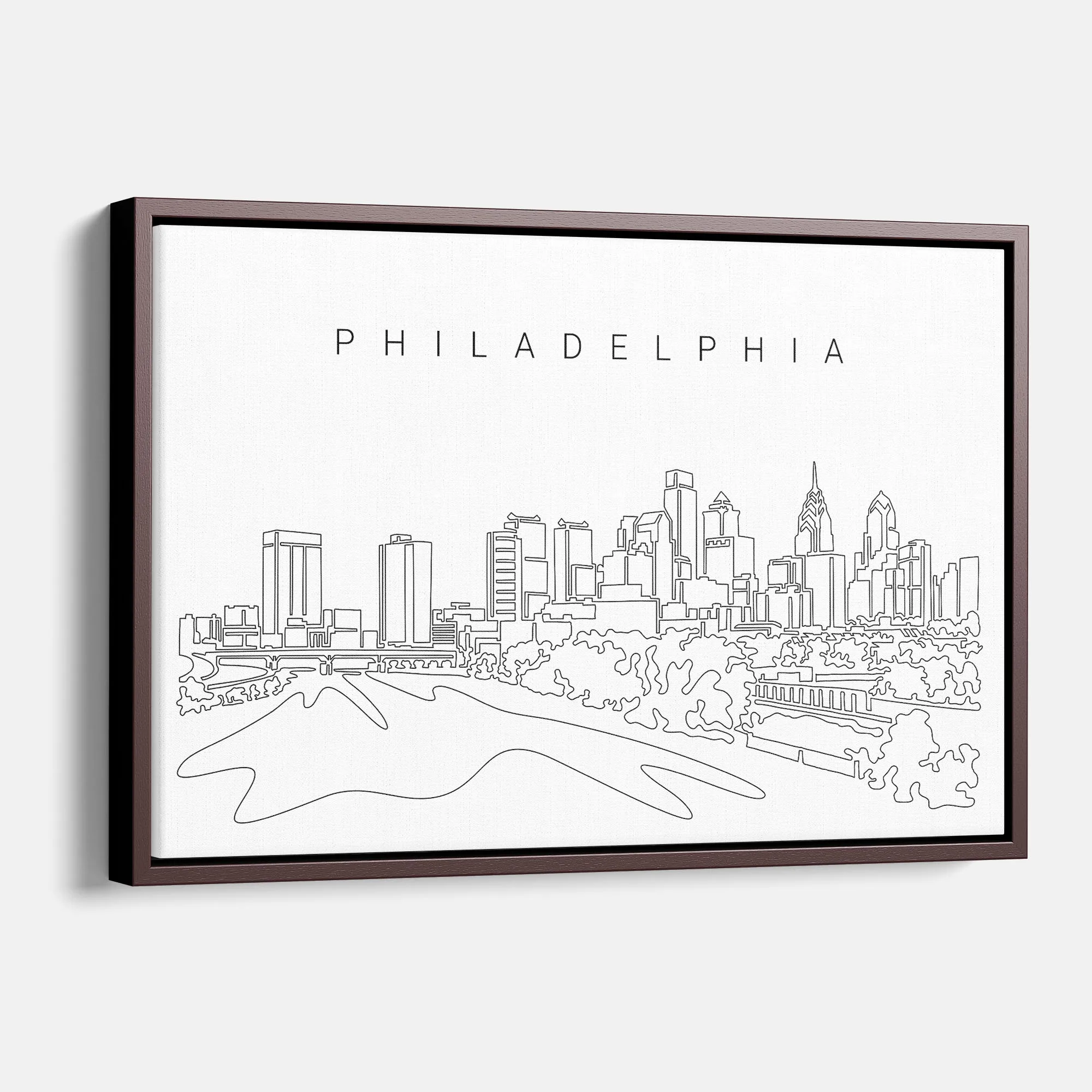 Philadelphia Skyline Canvas Print