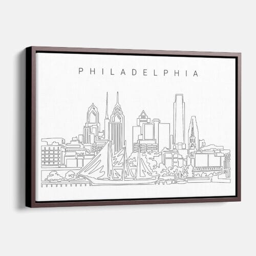 Philadelphia Skyline Canvas Print