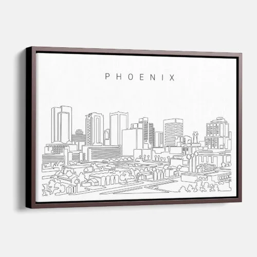 Phoenix AZ Skyline Canvas Print