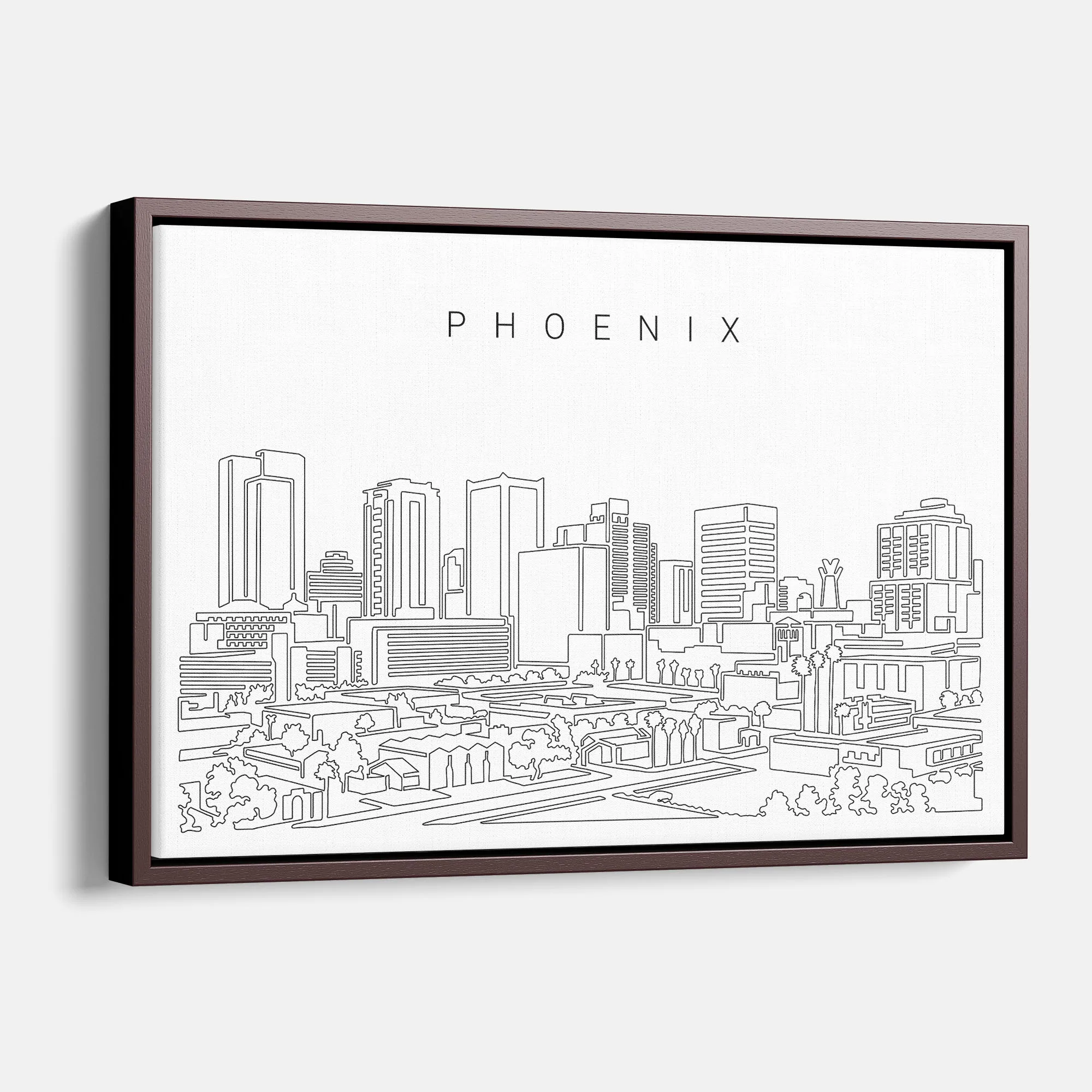 Phoenix AZ Skyline Canvas Print