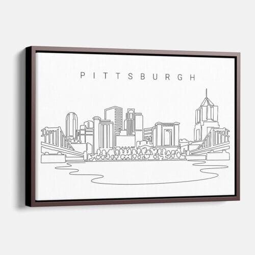 Pittsburgh Skyline Canvas Print