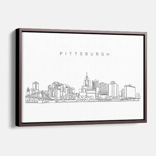 Pittsburgh Skyline Canvas Print