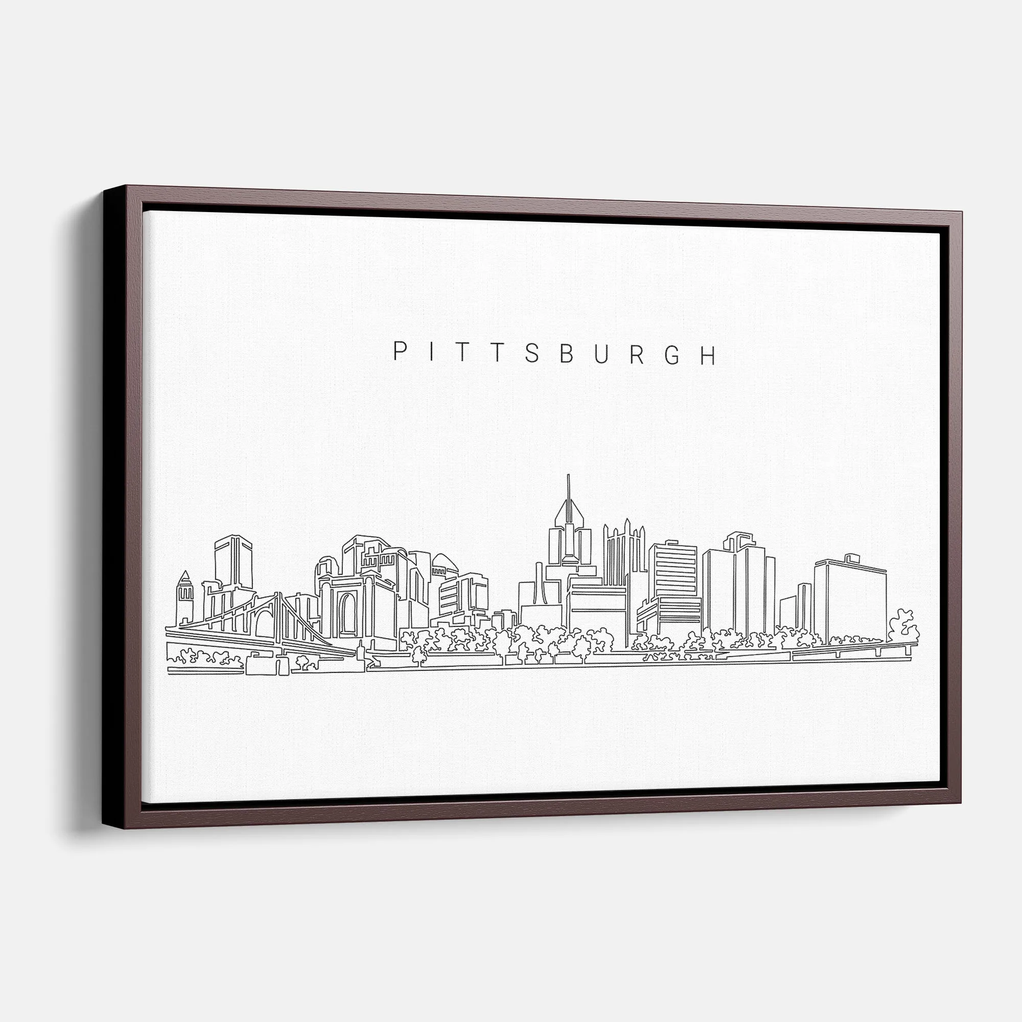 Pittsburgh Skyline Canvas Print