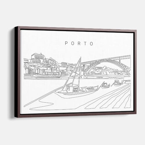 Porto Dom Luís I Bridge Canvas Print