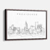 Framed Providence Canvas Print - Main - Light