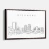 Framed Richmond Canvas Print - Main - Light