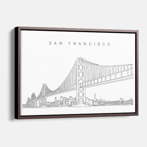 San Francisco Skyline Canvas Print