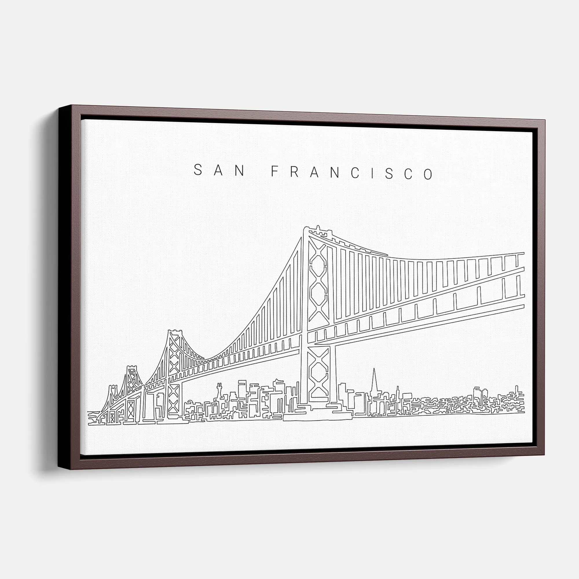 San Francisco Skyline Canvas Print