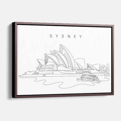 Sydney Opera House Canvas Print