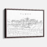 Framed Tempe Canvas Print - Main - Light