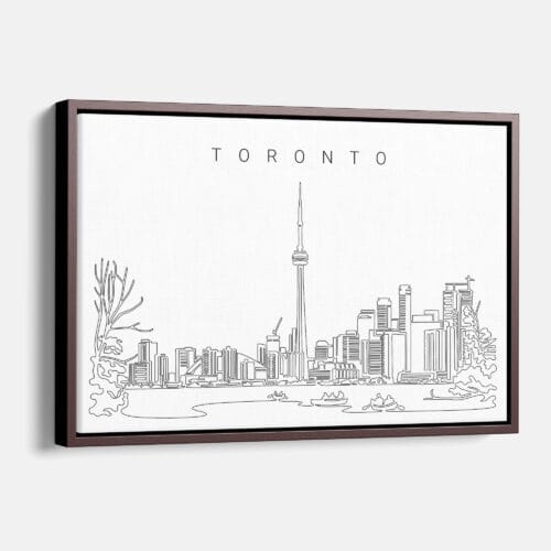 Toronto Skyline Canvas Print