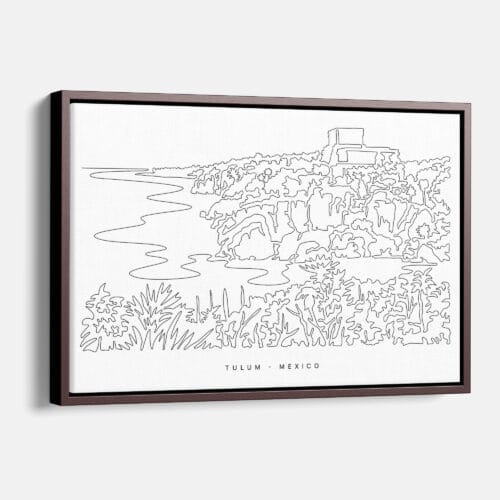 Tulum Mexico Canvas Print