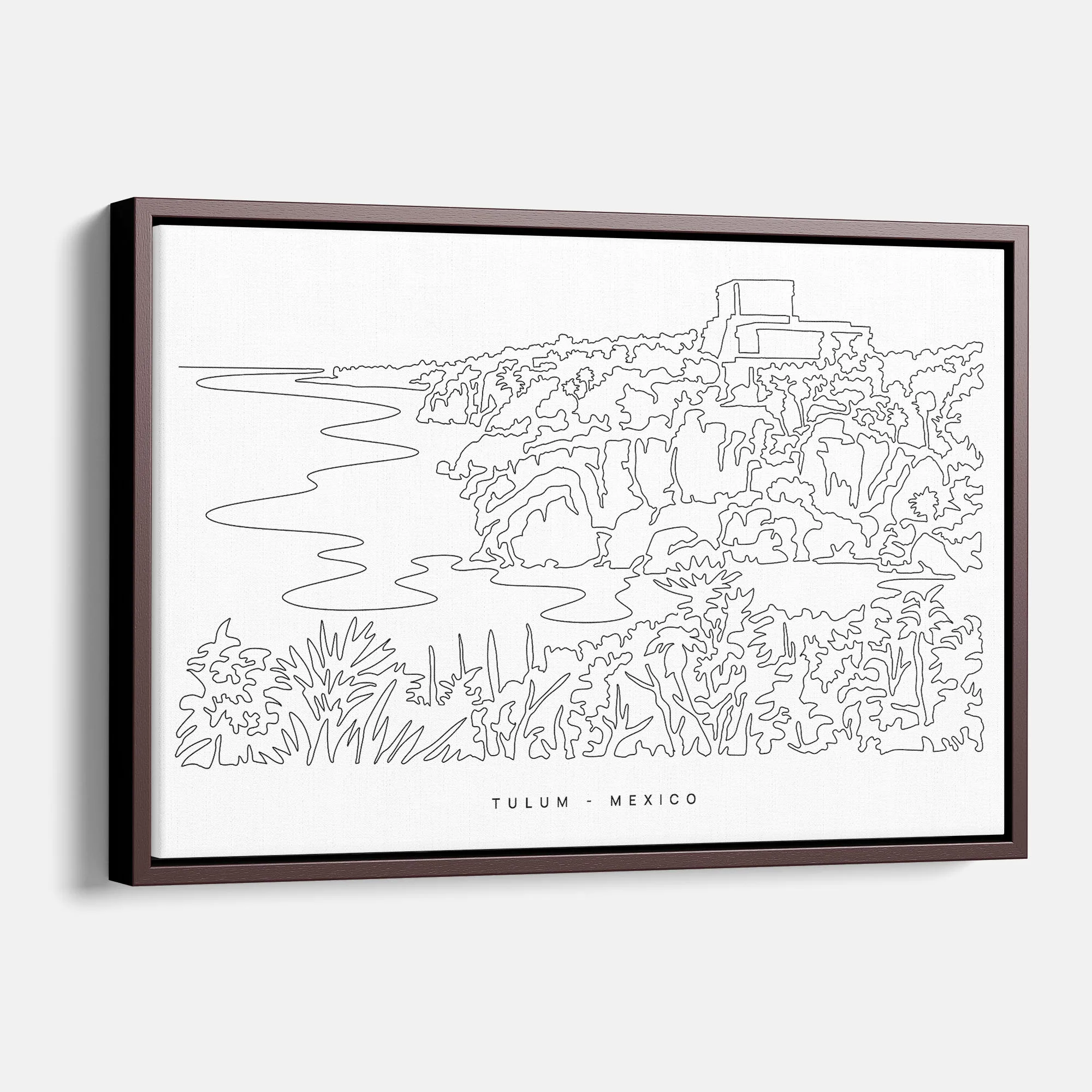Tulum Mexico Canvas Print