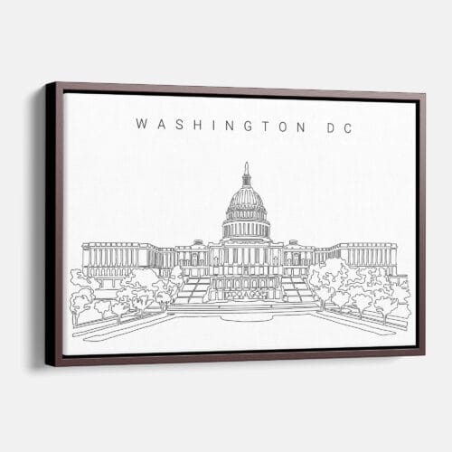 Washington DC Canvas Print