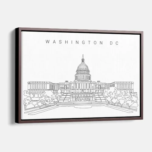 Washington DC Canvas Print