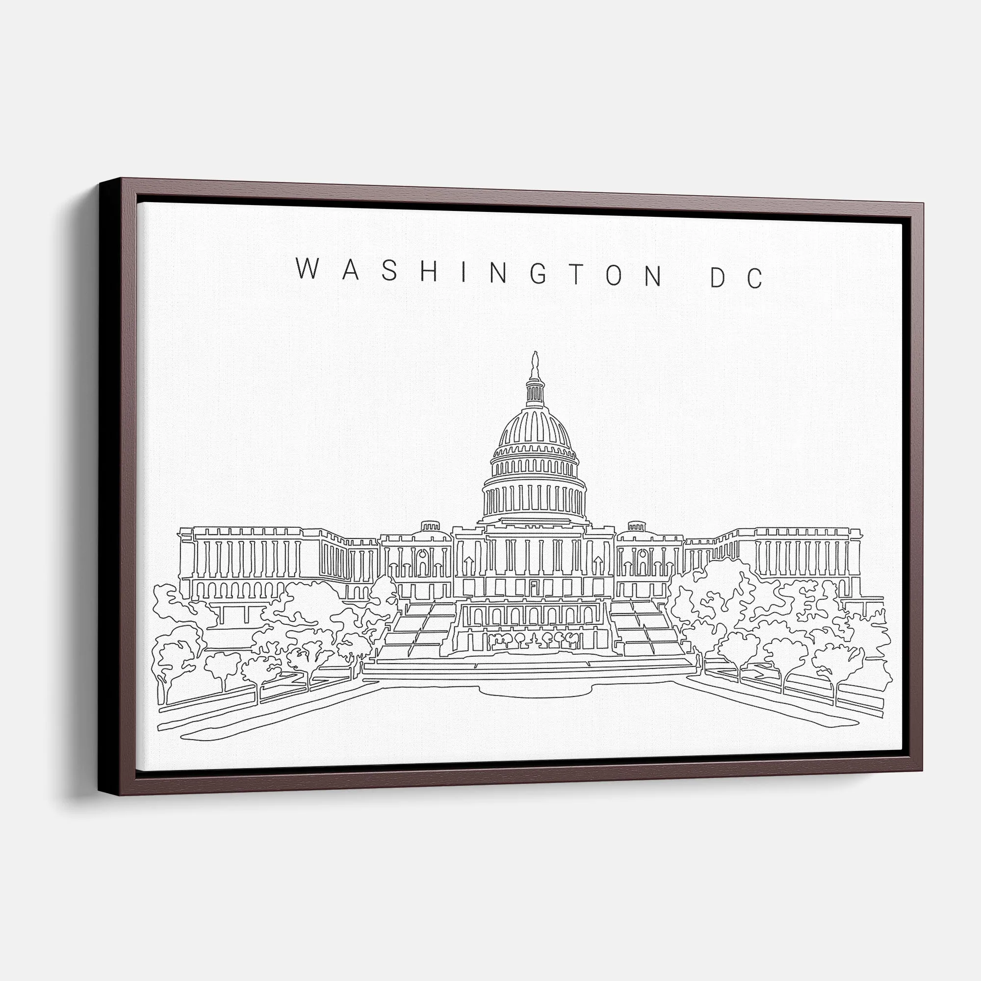 Washington DC Canvas Print