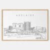 Framed Adelaide Art print - Landscape - Main