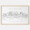 Framed Arlington Art print - Landscape - Main