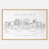 Framed Arlington Art print - Landscape - Main