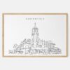 Framed Bakersfield Art print - Landscape - Main