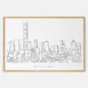 Framed Beijing Art print - Landscape - Main