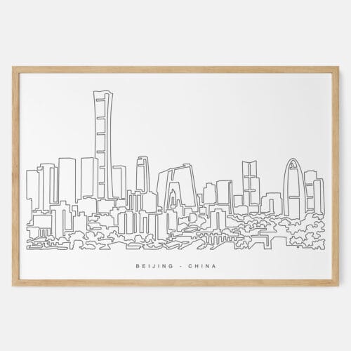 Beijing Art Print