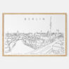 Framed Berlin Art print - Landscape - Main