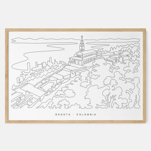 Bogota Colombia Art Print