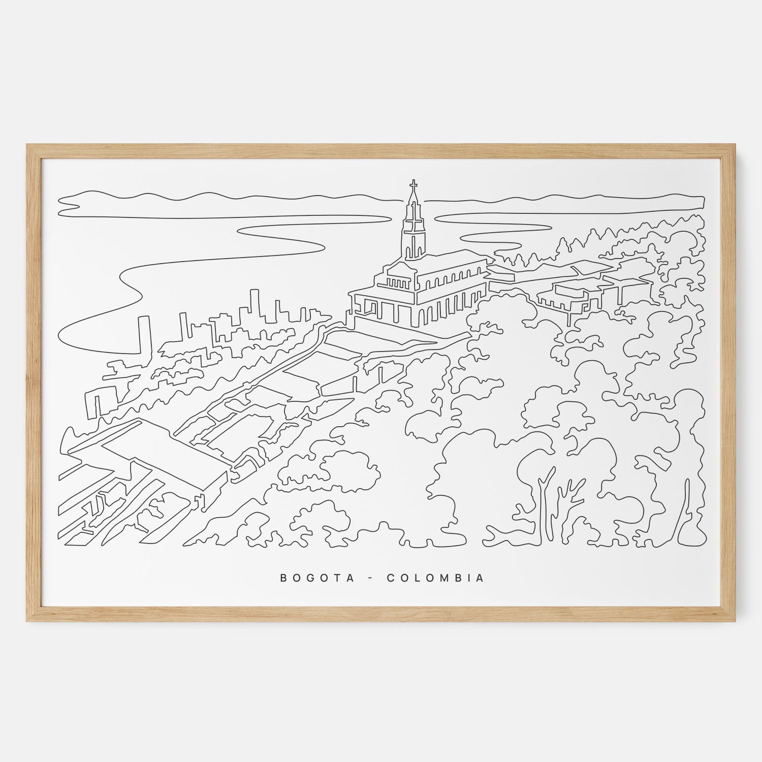 Bogota Colombia Art Print