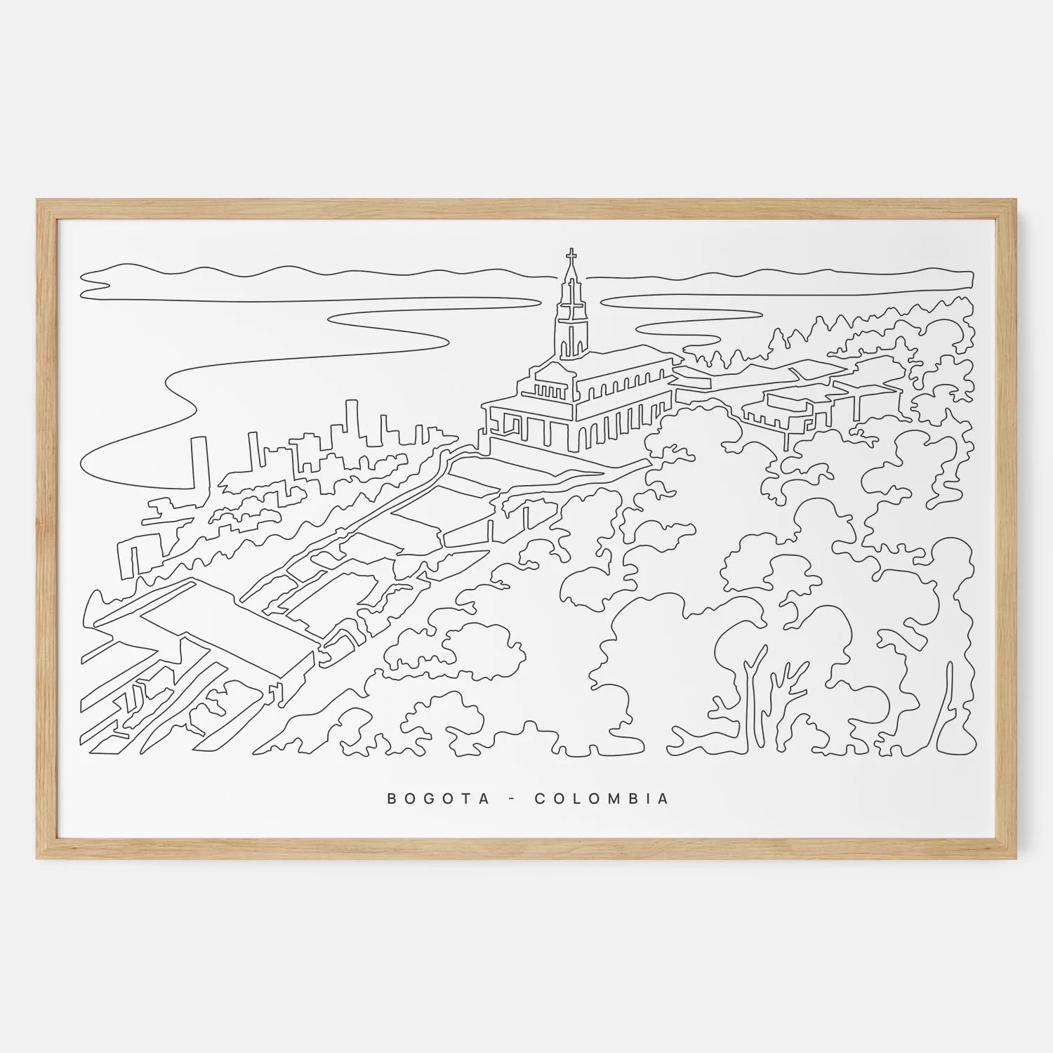 Bogota Colombia Art Print