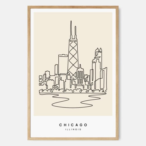 Chicago Illinois City Art Print