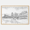 Framed Da Nang Dragon Bridge Art print - Landscape - Main