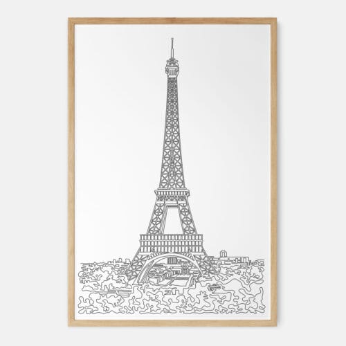 Paris Eiffel Tower Art Print