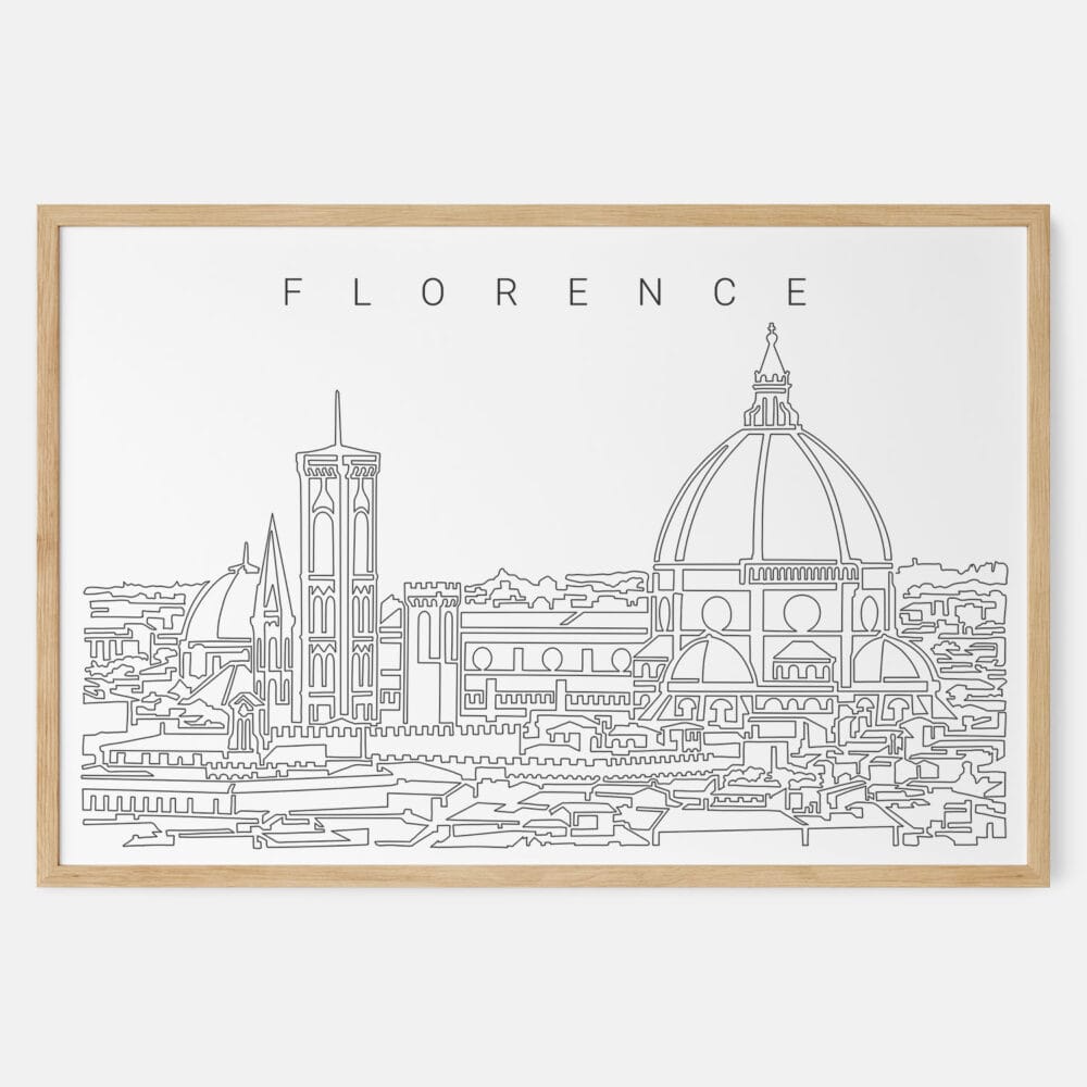 Framed Florence Italy Art print - Landscape - Main