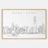 Framed Hong Kong Art print - Landscape - Main