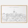 Framed Istanbul Art print - Landscape - Main