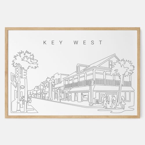 Key West Florida Art Print
