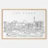Framed Las Vegas Art print - Landscape - Main