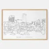 Framed Lexington Art print - Landscape - Main