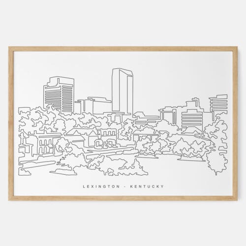 Lexington KY Art Print